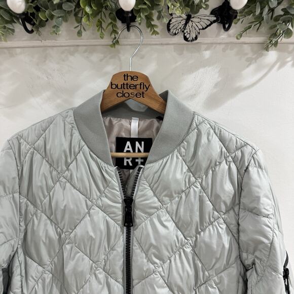 Alp-N-Rock Metro II Bomber Jacket Gray Medium Women’s - Picture 2 of 5